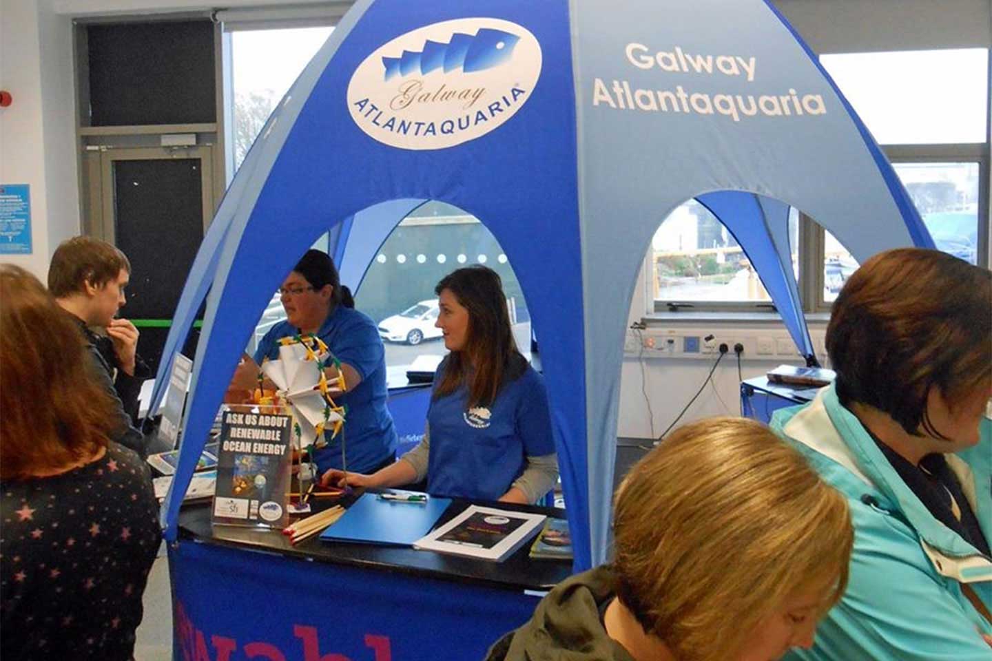 Pop Up Kiosk for Galway Atlantaquaria