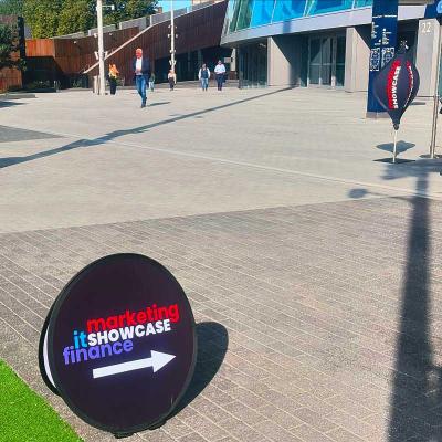Round Pop Up Banner